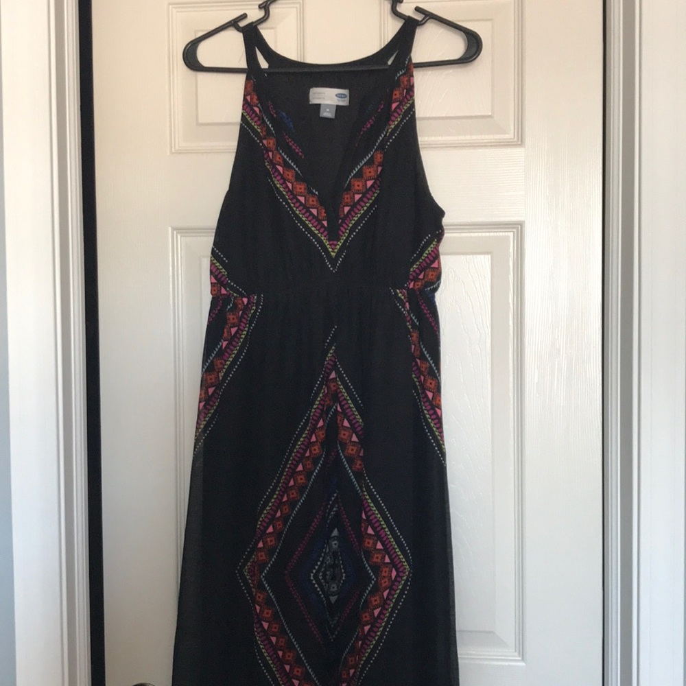 Maternity maxi dress